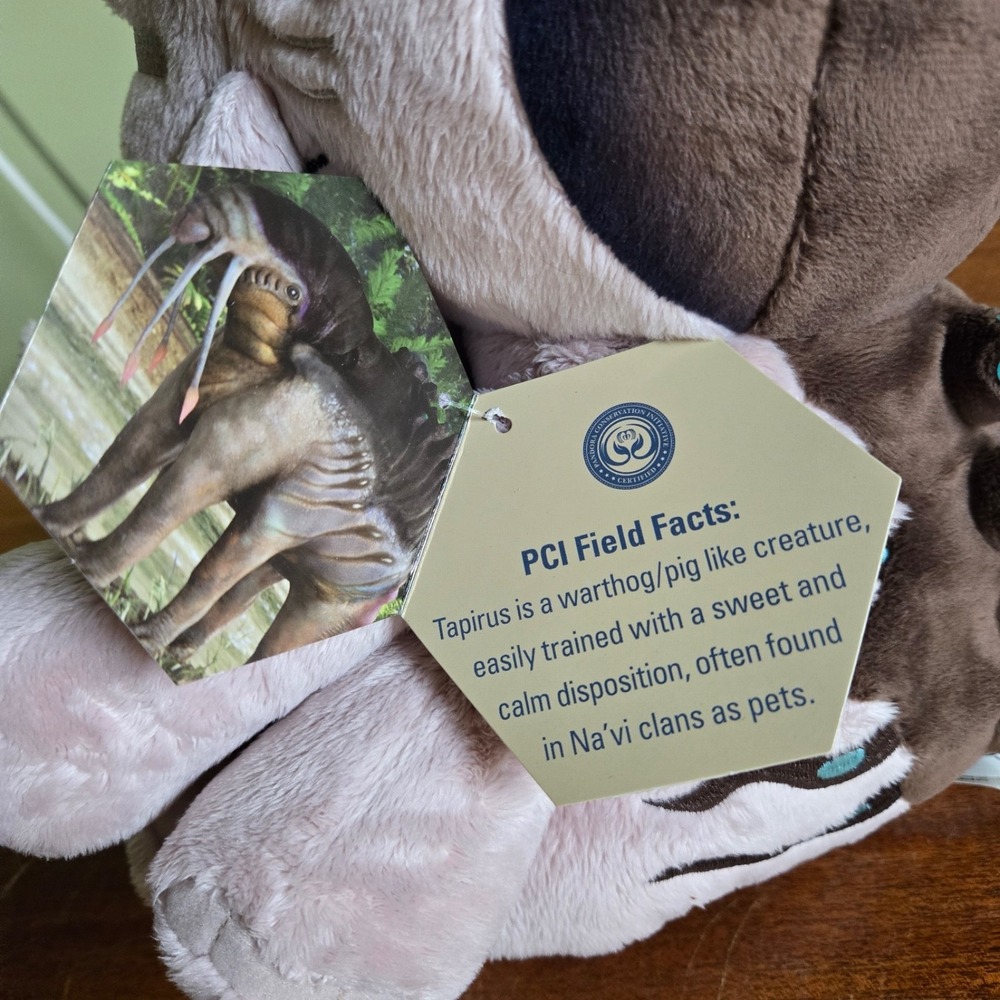 Disney - Pandora World of Avatar Tapirus Plush 11" Stuffed Plush Big Feet NWT - Picture 2 of 7
